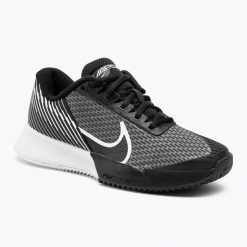 Buty do tenisa damskie Nike Air Zoom Vapor Pro 2. Czarne obuwie sportowe damskie Nike, bez wzorów, tenisowe. Za 548.00 zł.