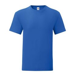 Męska Koszulka Iconic 150. Niebieskie koszulki sportowe męskie Fruit of the Loom, m, bez wzorów, bez kołnierzyka, bez ramiączek, trekkingowe. Za 28.99 zł.