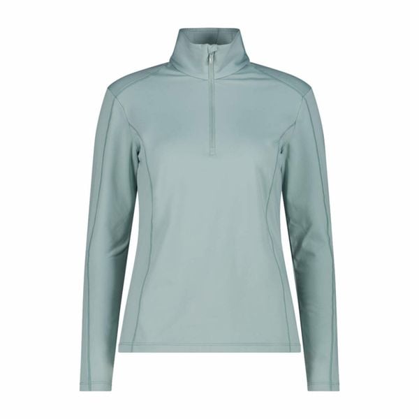Sweter CMP Kobiety z 1/4 zamkiem. Czarne swetry damskie CMP, bez wzorów, z elastanu, bez kołnierzyka, bez ramiączek, długie, bez kaptura. Za 182.00 zł.