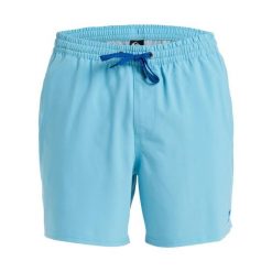 Szorty kąpielowe dla Mężczyzn SURFSILK SOLID 16" Niebieski. Niebieskie krótkie spodenki sportowe męskie Quiksilver, m, bez wzorów, z elastanu. Za 199.99 zł.