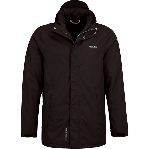 Płaszcz Pro-X Elements Dale. Zielone kurtki sportowe męskie PRO-X ELEMENTS, m, bez wzorów, z materiału, długie, z kapturem. Za 526.00 zł.
