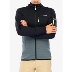 Bluza polarowa męska Vaude Scopi Fleece Jacket. Szare bluzy męskie Vaude, m, bez wzorów, z polaru, bez kaptura, trekkingowe. Za 387.99 zł.