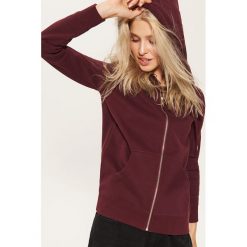 Bluza basic - Bordowy - 2
