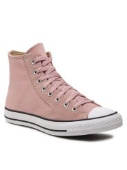 Converse Trampki Chuck Taylor All Star Mixed Materials A06573C Różowy. Czerwone trampki i tenisówki damskie Converse, bez wzorów, z materiału, retro, bez zapięcia. Za 379.99 zł.
