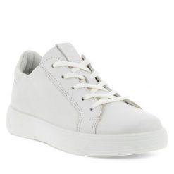 Sneakersy ECCO. Białe półbuty chłopięce ecco, bez wzorów, street, bez zapięcia. Za 429.99 zł.