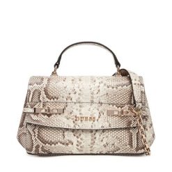 Torebka Guess. Brązowe torebki do ręki damskie Guess, z aplikacjami, klasyczne, bez dodatków. Za 639.99 zł.
