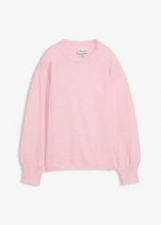 Sweter z bawełną. Czerwone swetry damskie bonprix, bez wzorów, z bawełny, bez kołnierzyka, bez ramiączek, bez kaptura. Za 104.99 zł.