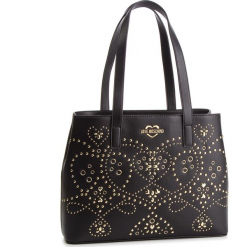 Torebka LOVE MOSCHINO - JC4124PP17LR000A Nero/Galv.Oro. Czarne torebki do ręki damskie Love Moschino, ze skóry. Za 959.00 zł.