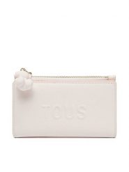 TOUS Portfel Brenda 2002105613 Różowy. Czerwone portfele damskie tous, bez wzorów, ze skóry. Za 399.99 zł.