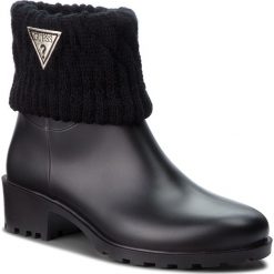 Kalosze GUESS - FLVNT3 RUB09 BLACK. Kozaki damskie marki Guess. W wyprzedaży za 229.00 zł.