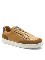 Lasocki Young Sneakersy PIN BI12-3177-02(V)CH Brązowy. Brązowe buty sportowe chłopięce Lasocki Young, bez wzorów, ze skóry, bez zapięcia. Za 129.99 zł.