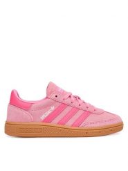 Adidas Sneakersy Handball Spezial LA4006 Różowy. Czerwone buty sportowe dziewczęce Adidas, bez wzorów, ze skóry, bez zapięcia, do piłki ręcznej. Za 279.99 zł.