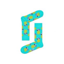 Skarpetki Happy Socks PIN01-7000. Brązowe skarpety męskie Happy Socks, z bawełny. Za 24.43 zł.