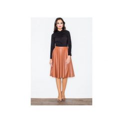 Spódnica M164 Brąz. Brązowe spódnice damskie Figl, eleganckie. Za 99.00 zł.