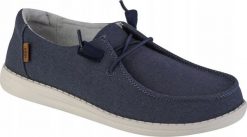 HEY DUDE Hey Dude Wendy Chambray 40058-4MQ Granatowe 38. Niebieskie trampki i tenisówki damskie Hey dude, bez wzorów, bez zapięcia. Za 319.98 zł.