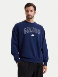 Adidas Bluza Seasonal Essentials Collegiate French Terry Crew Sweatshirt KG0514 Niebieski Regular Fit. Niebieskie bluzy męskie Adidas, m, bez wzorów, z bawełny, bez kaptura. Za 259.99 zł.