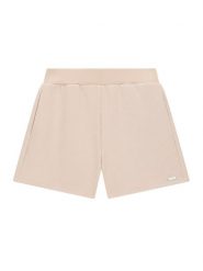 Guess Szorty sportowe J6GD18 KF520 Różowy jasny Regular Fit. Czerwone spodenki dla dziewczynek Guess, z aplikacjami, z syntetyku, sportowe. Za 154.99 zł.