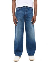 Męskie Spodnie Jeansowe Mustang Style Vermont Loose Denim Blue 1016346 5000 682. Niebieskie spodnie materiałowe męskie Mustang, l, bez wzorów, z denimu. Za 219.99 zł.