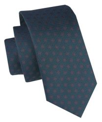 Klasyczny, Męski Krawat Alties - Głęboka Zieleń, Groszek. Zielone krawaty i muchy Alties, bez wzorów, z tkaniny, eleganckie. Za 49.00 zł.