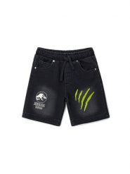 Original Marines Szorty jeansowe DFPV2268CM Czarny Regular Fit. Czarne szorty dla chłopców Original Marines, bez wzorów, z bawełny. Za 69.99 zł.