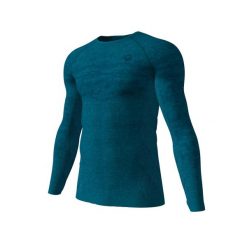Koszulka termoaktywna męska Halti Free Recy Seamless. Szare koszulki sportowe męskie Halti, na zimę, m, bez wzorów, bez kołnierzyka, bez ramiączek, snowboardowy. Za 199.99 zł.