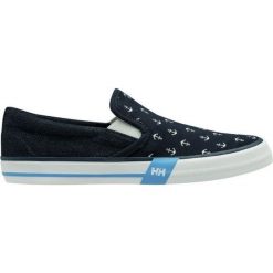 Buty Helly Hansen Copenhagen Slip-On 11485 597 niebieskie. Niebieskie trampki i tenisówki damskie z aplikacjami, z gumy, bez zapięcia. Za 335.93 zł.