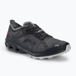 Buty do biegania damskie On Cloudventure Peak 3. Czarne obuwie sportowe damskie On, bez wzorów, do biegania. Za 799.99 zł.