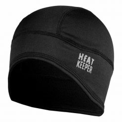Termo sportowa czapka Techno Heat Keeper. Czarne czapki i kapelusze męskie HEAT KEEPER, bez wzorów, z materiału, sportowe. Za 108.46 zł.