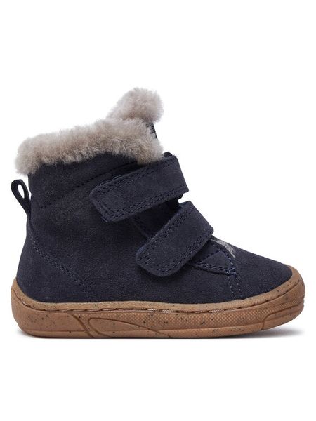 Froddo Kozaki Minni Suede G2110141-4 M Niebieski. Niebieskie buty zimowe chłopięce Froddo, bez wzorów, ze skóry, bez zapięcia. Za 309.99 zł.