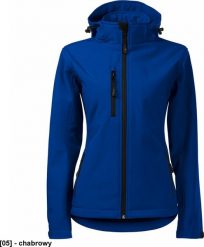 MALFINI Performance 521 - ADLER - Softshell kurtka damska, 300 g/m, 6% elastan, 94% poliester, - chabrowy XL. Niebieskie kurtki damskie Malfini, m, bez wzorów, z elastanu, bez kaptura. Za 216.50 zł.