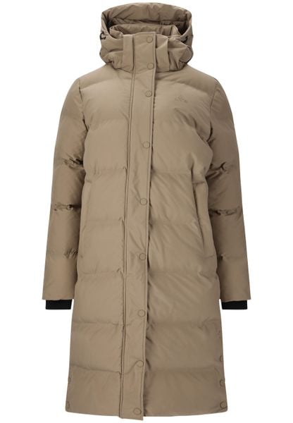 Parka dla kobiet Whistler Adalee. Czarne parki damskie Whistler, l, bez wzorów, z materiału, eleganckie, bez kaptura. Za 480.00 zł.
