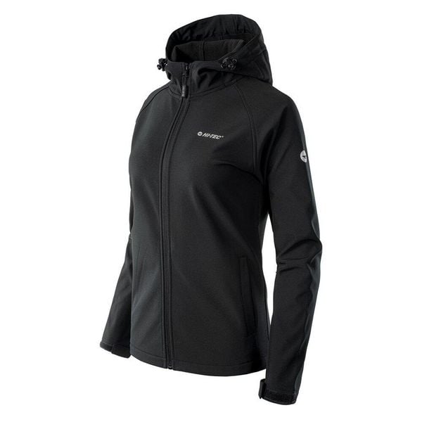 Damska kurtka softshell Hi-Tec Lady Neti. Czarne kurtki damskie Hi-tec, l, bez wzorów, z softshellu, bez kaptura. Za 169.00 zł.