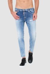 DSQUARED2 Niebieskie jeansy Skater. Niebieskie jeansy męskie Dsquared2. W wyprzedaży za 1,599.99 zł.