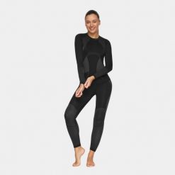 Bielizna termoaktywna turystyczna damska Alpinus Active Base Layer Set. Czarna bielizna termoaktywna damska Alpinus, m, bez wzorów, bez ramiączek. Za 341.03 zł.