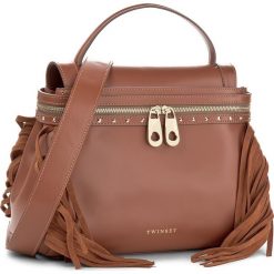 Torebka TWINSET - Cecile Deux OS8TGA Cuoio 00057. Brązowe torebki do ręki damskie Twinset, ze skóry. W wyprzedaży za 839.00 zł.