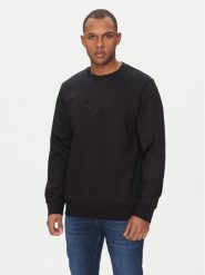 BOSS Bluza C-Soleri 70 50531310 Czarny Relaxed Fit. Czarne bluzy męskie Boss, m, bez wzorów, z bawełny, bez kaptura. Za 399.99 zł.