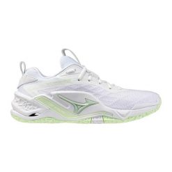Damskie buty halowe Mizuno Wave Stealth Neo 2.1. Białe obuwie sportowe damskie Mizuno, bez wzorów, na fitness i siłownię, mizuno wave. Za 805.75 zł.