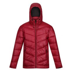 Kurtka turystyczna męska Toploft II Regatta. Czerwone kurtki męskie Regatta, m, bez wzorów, z puchu, trekkingowe. Za 199.99 zł.