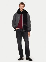 Tommy Hilfiger Szalik Corporate AM0AM12832 Czarny. Czarne rękawiczki męskie Tommy Hilfiger, bez wzorów, z materiału. Za 299.99 zł.