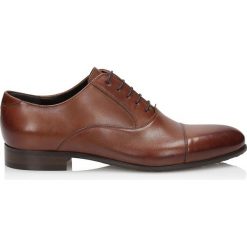 Brązowe półbuty wizytowe. Eleganckie półbuty marki Kazar. Za 449.00 zł.