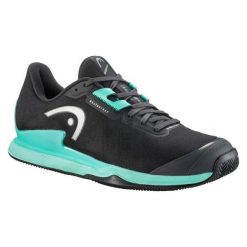 Buty do tenisa męskie Head Sprint Pro 3,5 clay. Czarne buty sportowe męskie Head, bez zapięcia, do biegania. Za 539.00 zł.