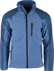 Hi-Tec POLAR MONAR VALLARANTA BLUE/DARK BLUE/SUN-DRIED TOMATO XXXL. Niebieskie bluzy męskie Hi-tec, m, bez wzorów, z polaru, bez kaptura. Za 123.66 zł.