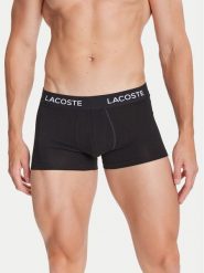 Lacoste Komplet bokserek 5H2385 Czarny. Czarne bokserki męskie Lacoste, m, bez wzorów, z bawełny. Za 249.99 zł.
