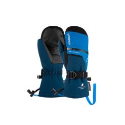 Rękawiczki dla dzieci Reusch Lando R-tex® Xt Mitten. Niebieskie rękawiczki dziecięce Reusch, bez wzorów, z materiału. Za 267.40 zł.
