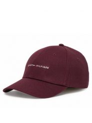 Tommy Hilfiger Czapka z daszkiem Th Foundation Hct 6 Panel Cap AM0AM14045 Bordowy. Czerwone rękawiczki męskie Tommy Hilfiger, bez wzorów, z bawełny. Za 189.99 zł.