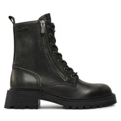 Trapery Pepe Jeans. Czarne śniegowce i trapery damskie Pepe Jeans, z jeansu. Za 829.99 zł.