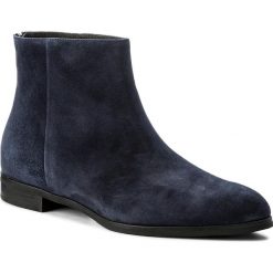 Botki GINO ROSSI - Alba DBH472-S48-4K00-5700-0 59. Niebieskie kozaki damskie Gino Rossi, ze skóry, bez obcasa, na obcasie. W wyprzedaży za 279.00 zł.