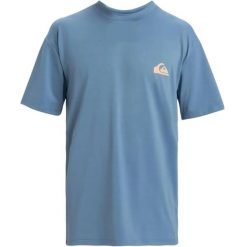 Koszulka Quiksilver Surf Shirt Rashguard S/SL Surf Tee Blue BLQ0 2XL. Niebieskie koszulki sportowe męskie Quiksilver, l, bez wzorów, z materiału, bez kołnierzyka, bez ramiączek, do pływania. Za 89.99 zł.