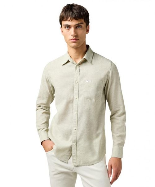 MESKA KOSZULA WRANGLER 1 PKT SHIRT TEA 112362732. Koszule męskie Wrangler, xl, bez wzorów, bez kołnierzyka, bez ramiączek. Za 169.99 zł.