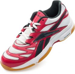Damskie buty Reebok Superior White. Białe obuwie sportowe damskie Reebok, bez wzorów, z materiału, do piłki ręcznej. Za 204.99 zł.
